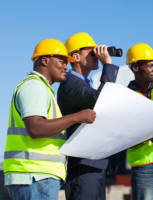 Knouz Company engineers